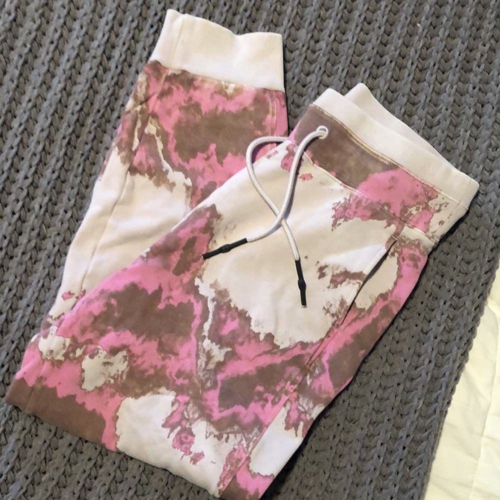 MULTI COLOR PINK JOGGERS (XS)